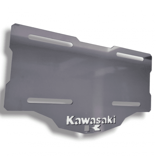 Porta Placa Acero Inoxidable Kawasaki