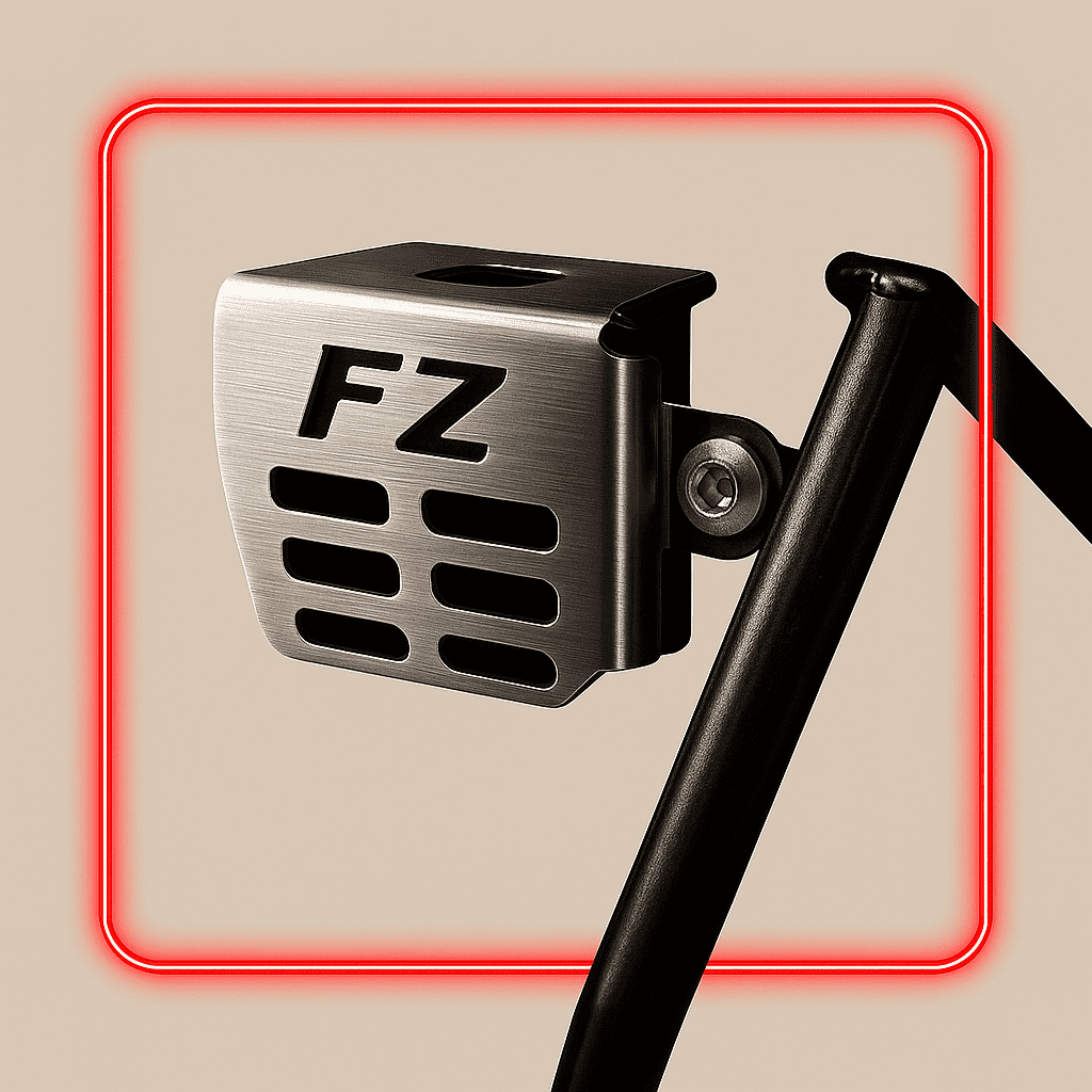 Protector de Líquido de Freno Trasero Acero Inoxidable