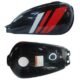 Tanque De Gasolina GN-125 NOVA Negro Top Quality