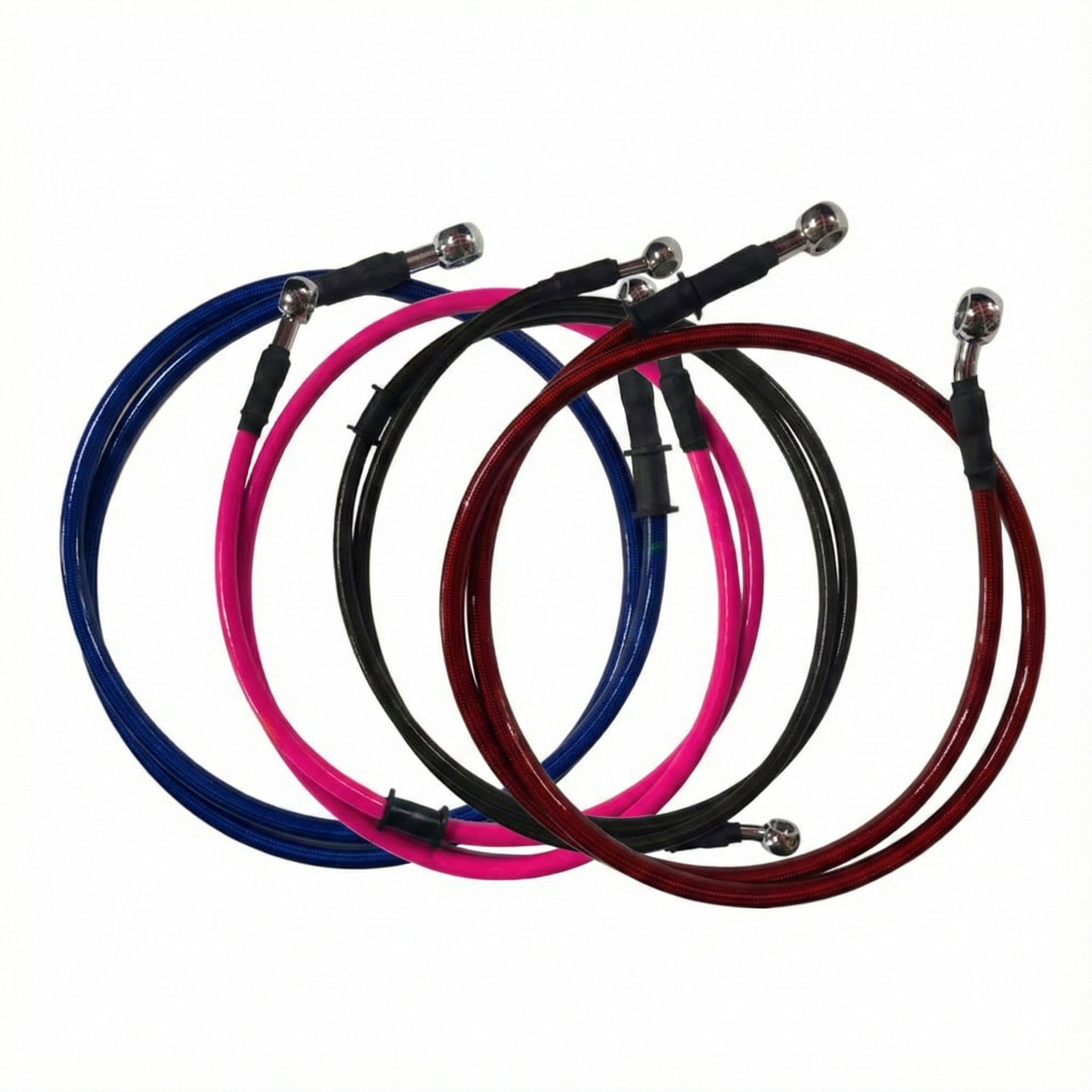 Guaya Blindada De Lujo Freno Delantero 110cm Para Moto