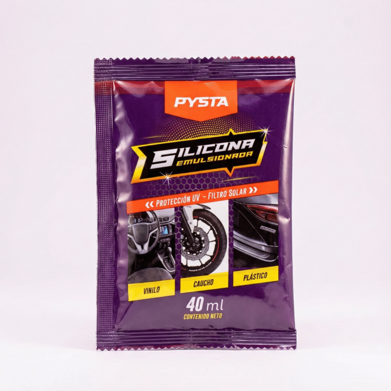 Silicona Emulsionada Para Moto Auto Sachet Brillo
