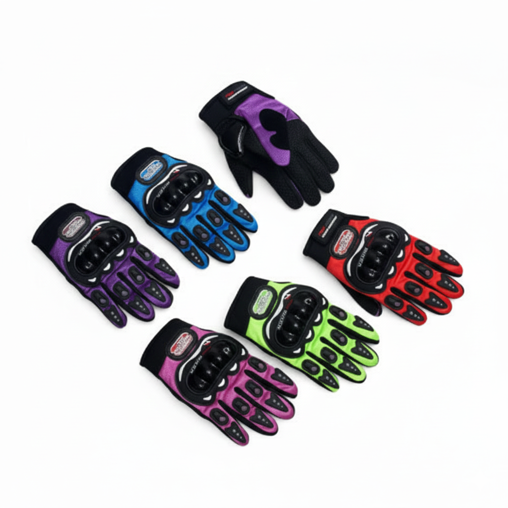 Guantes Económicos Tipo Probiker Con Protección Para Moto