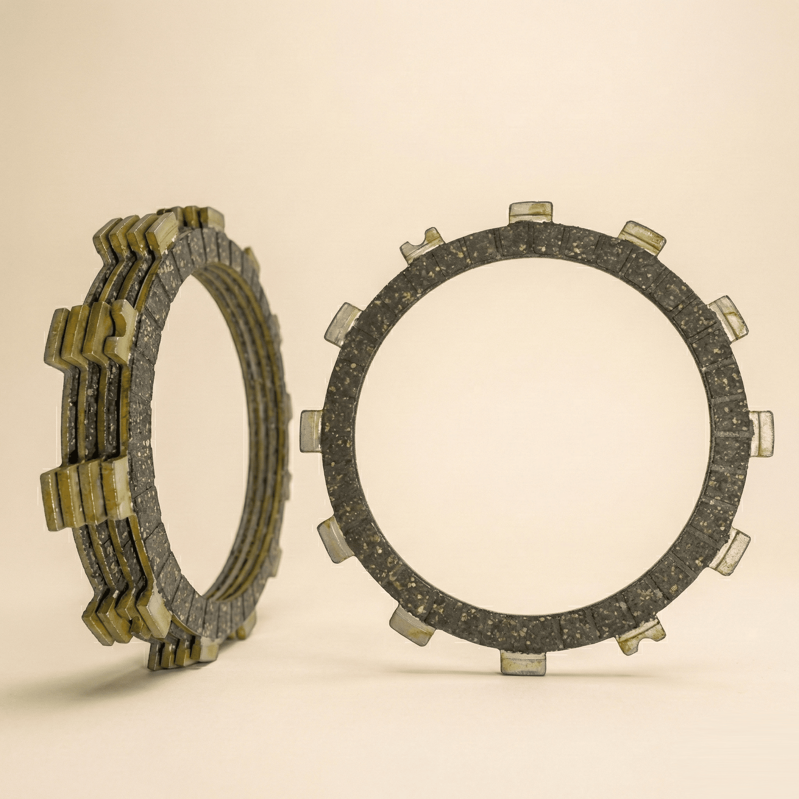 Discos Clutch Viva 115 Viva R 125 Best 125 4 Puntas Metálicas