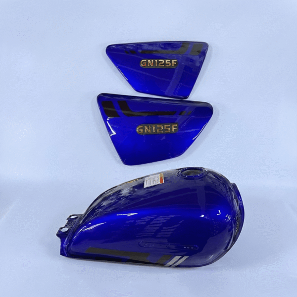 Tanque Gasolina Suzuki Gn 125 F Azul + Tapas Laterales