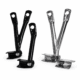 Bases Calapiés Aéreos Largo Cromado Y Negro Para AKT NKD 125