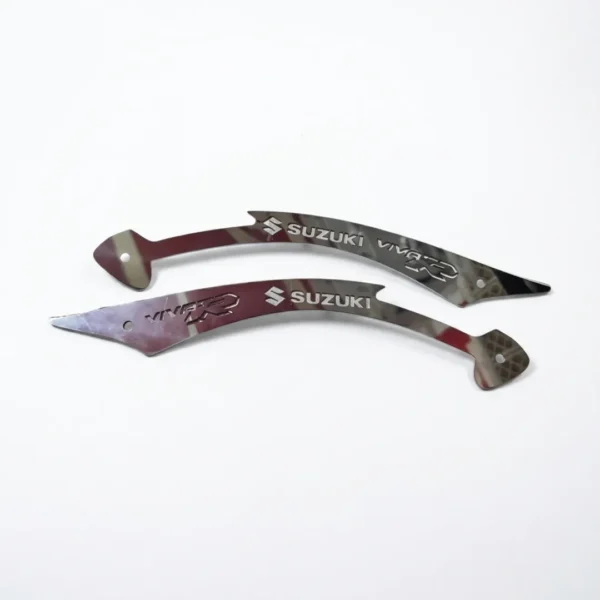 Par Logos Babero Parte Motor Suzuki Viva R
