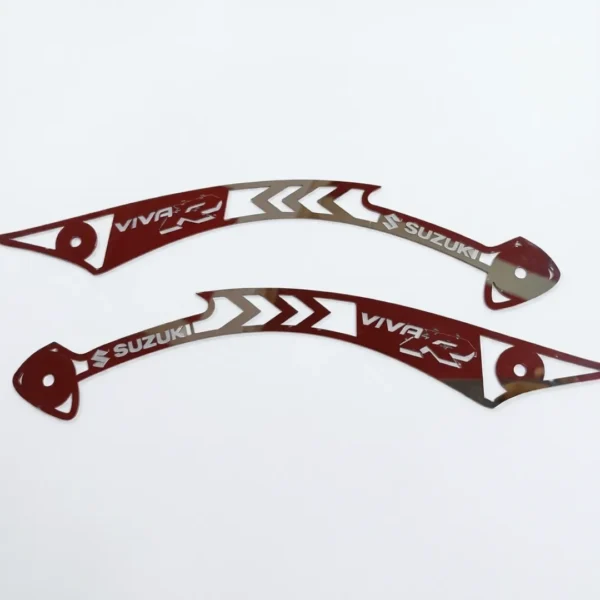 Par Logos Babero Abiertos Parte Motor Suzuki Viva R