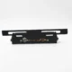Portaplaca Retráctil Viva R Negro 3D Acero Inoxidable