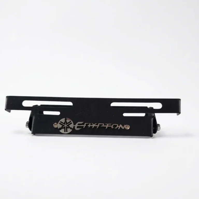 Fender Retráctil Negro 3D Acero Inoxidable Crypton