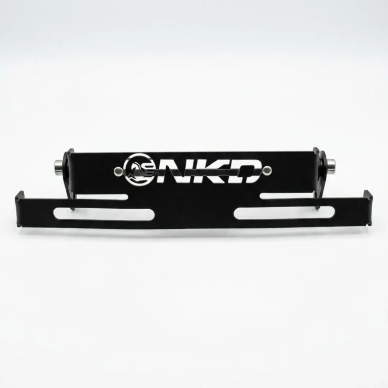 Fender Retráctil Negro 3D Acero Inoxidable Nkd