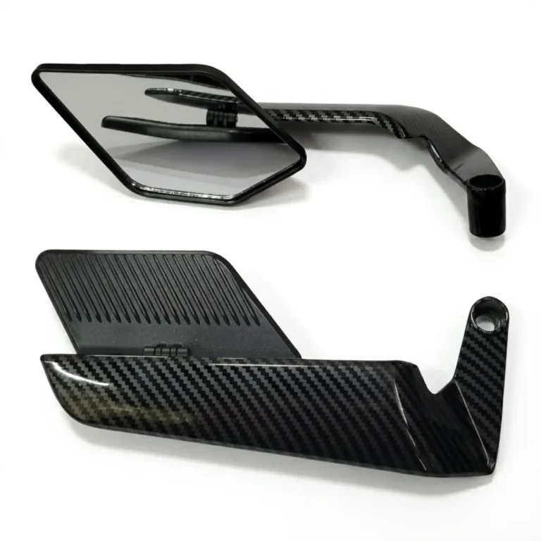 Espejos Alerón Naked Stealth Max Carbono Universal Moto