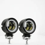 Par Exploradoras Redondas Ojo De Ángel Blanco Para Moto