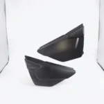 Juego De Tapas Laterales Para AKT NKD Genérica Negro Mate