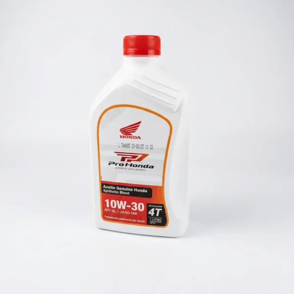 Lubricante Pro Honda 10W30 Semisintético Para Moto