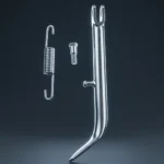 Pata Lateral Boxer Cromada Soporte Moto