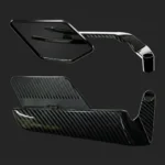 Espejos Alerón Naked Stealth Max Carbono Universal Moto