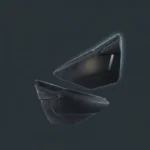 Juego De Tapas Laterales Para AKT NKD Genérica Negro Mate