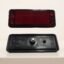 Traga Luz Rectangular Negro Rojo Para Moto