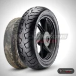 Llanta delantera bws 125 - Llanta Nayasa Komodo 120/70-12 58J para scooter rin 12 - foto publicitaria