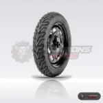 Llanta nayasa 130/70-13 - Llanta Nayasa Raven 130/70-13 63J tubeless para scooter - foto con fondo