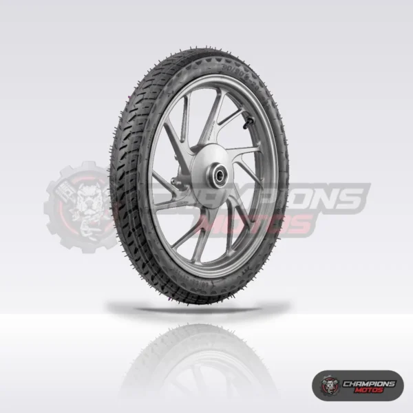 Llanta Nayasa 90/90-18 - Llanta Nayasa Basilisk 90/90-18 57L Tubeless Sellomatic - foto con fondo